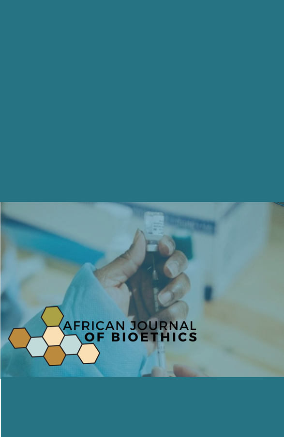 African Journal of Bioethics cover