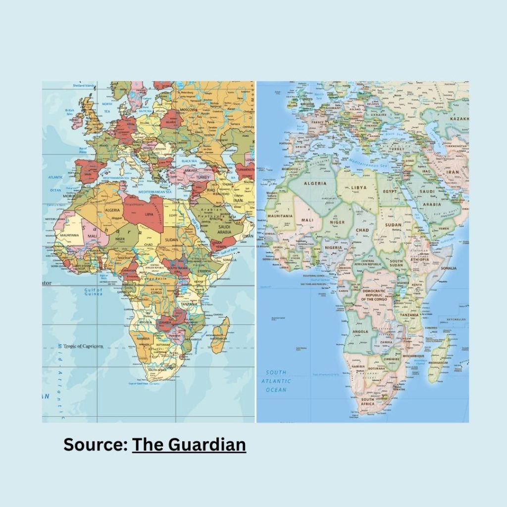 Source: The Guardian. African Map resizing.