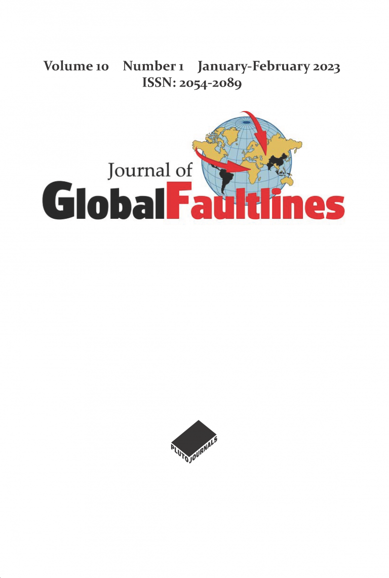 Global Faultlines volume 10 issue 1 front cover