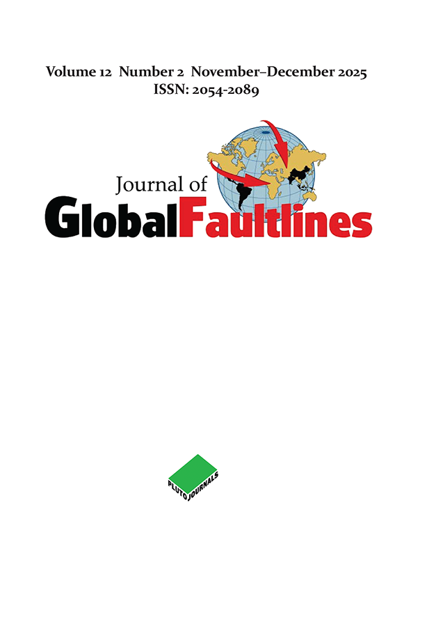 Front cover of the Journal of Critical Diversity Studies