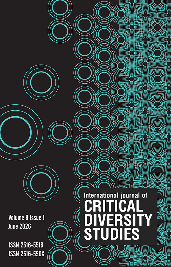 Journal cover International Journal of Critical Diversity Studies 8.1
