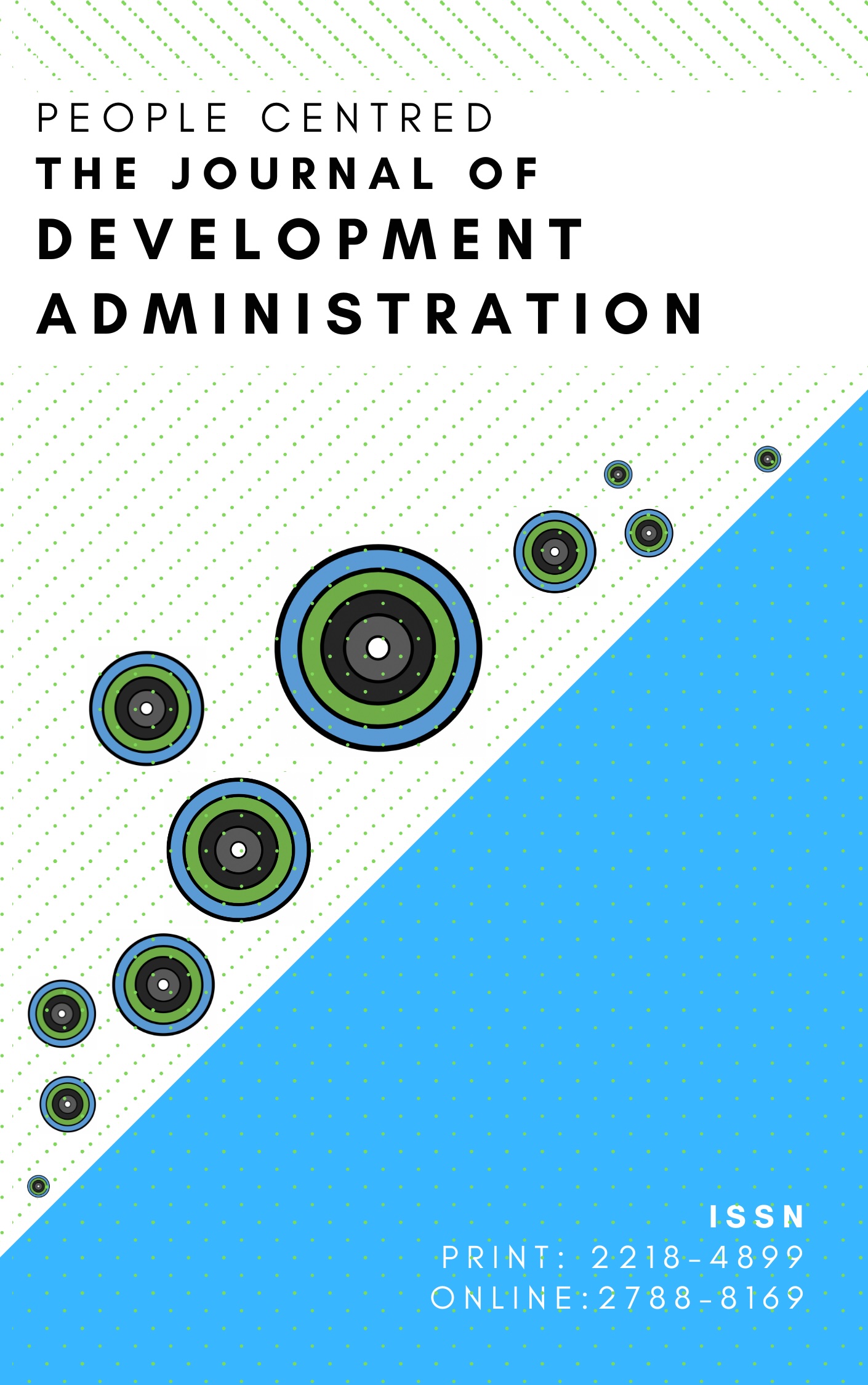 Journal cover People Centred: The Journal of Development Administration