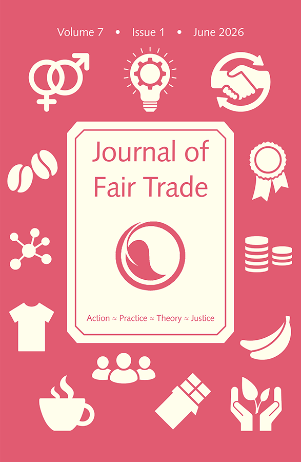 Journal cover of Journal of Fair Trade volume 7 Issue 1