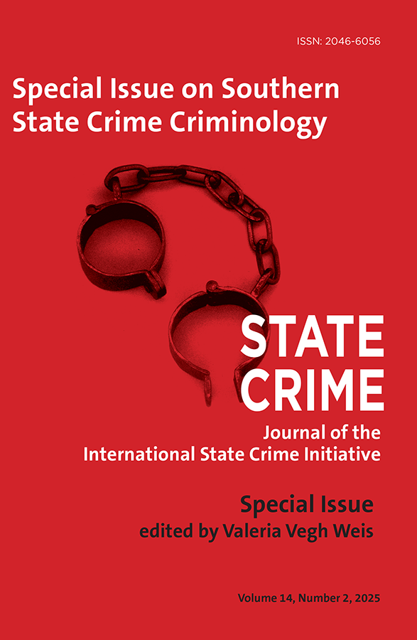 Front cover of the Journal of Critical Diversity Studies